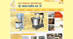 Desktop Screenshot of inoxkienan.com